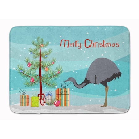 Carolines Treasures Rhea Christmas Machine Washable Memory Foam Mat BB9290RUG